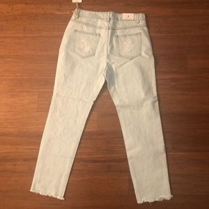 American Bazi Jeans - Distressed high rise denim jeans American Bazi Jeans - Distressed high rise denim jeans